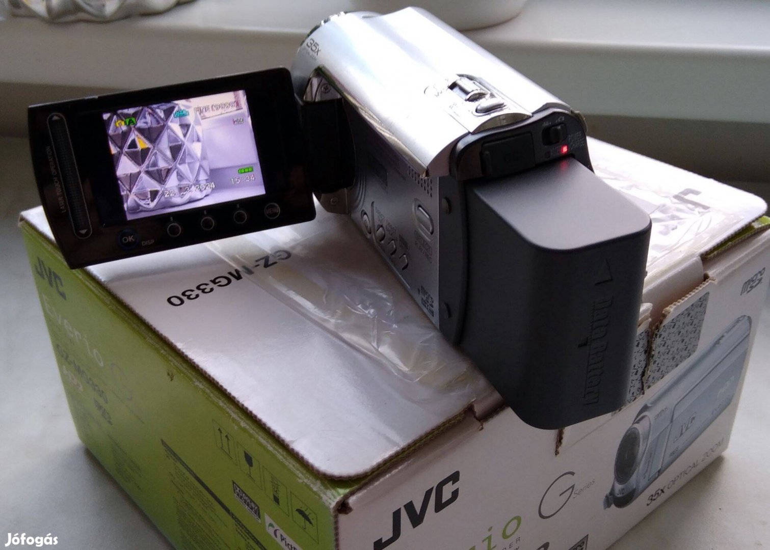 JVC Everio digitális kamera