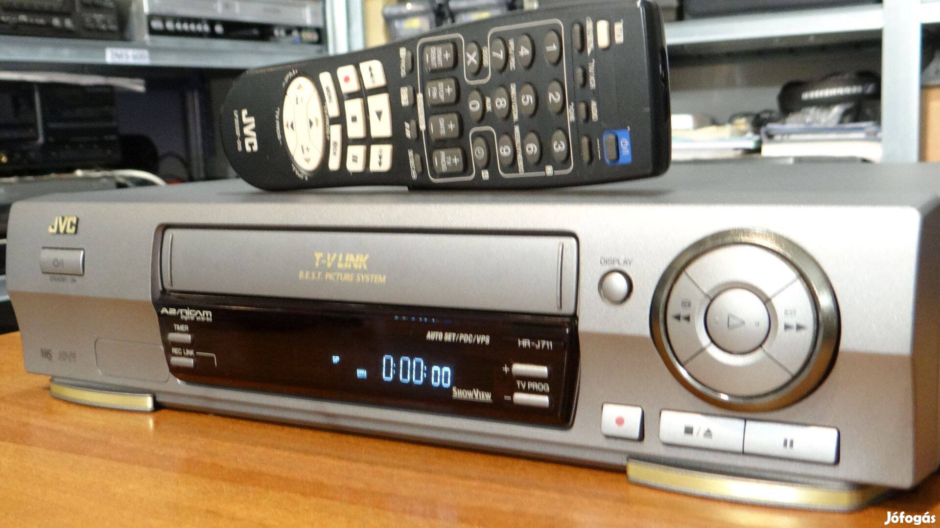JVC HR-J711 Hi-Fi Stereo VHS Recorder