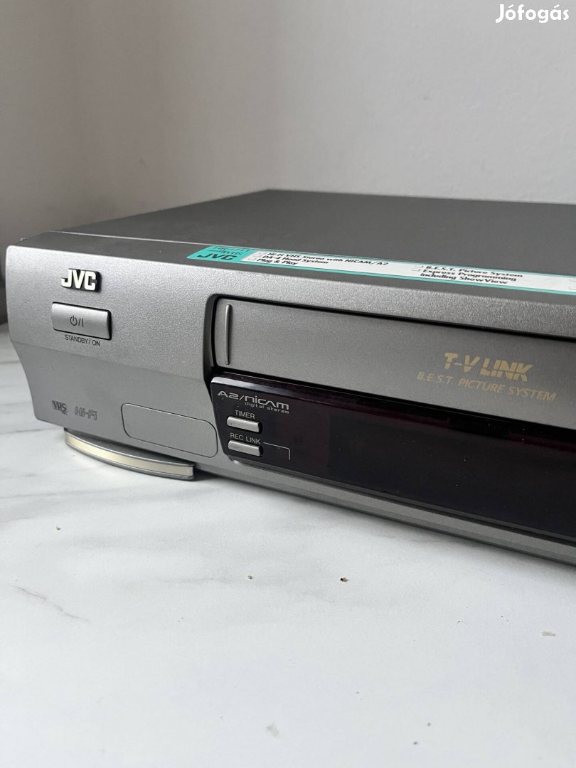 JVC HR-J711 video magnó hifi sztereo videomagnó szervizelve