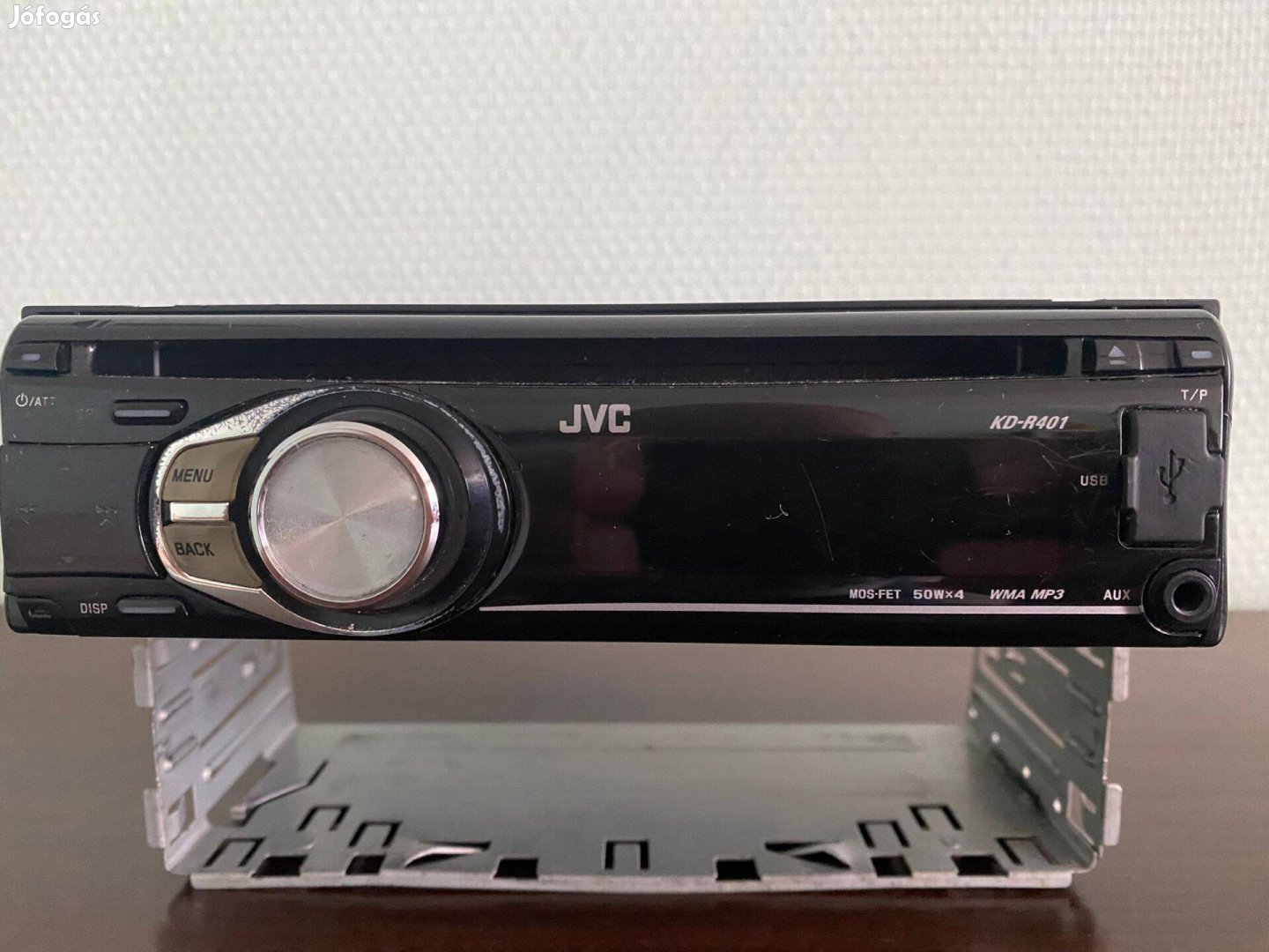 JVC KD-R401, autó fejegység, levehető előlap, Cd, mp3