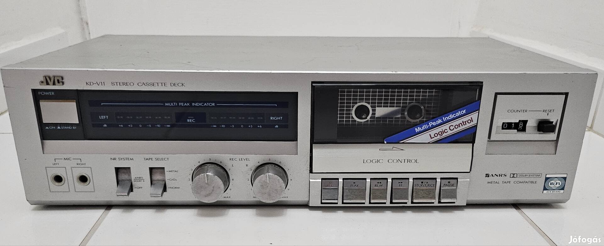 JVC KD-V11E kazettás Deck
