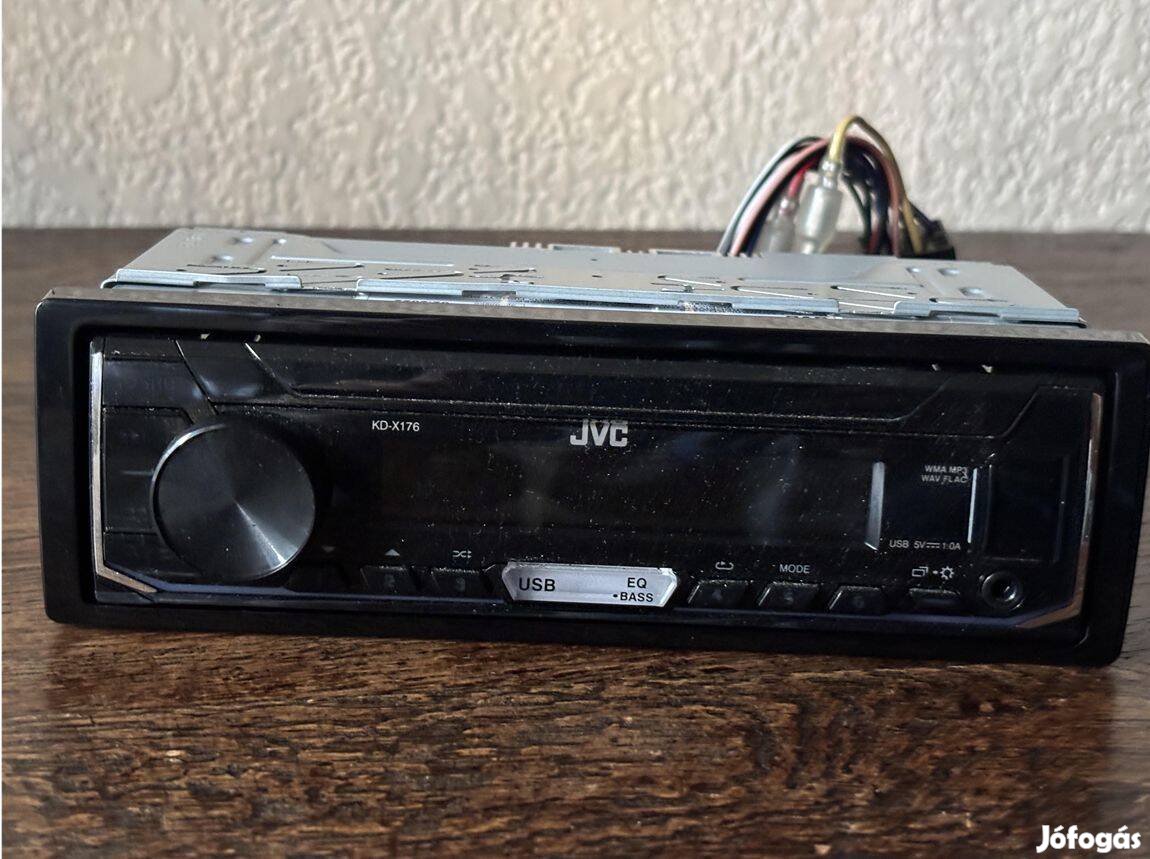 JVC KD-X176 autorádió fejegység