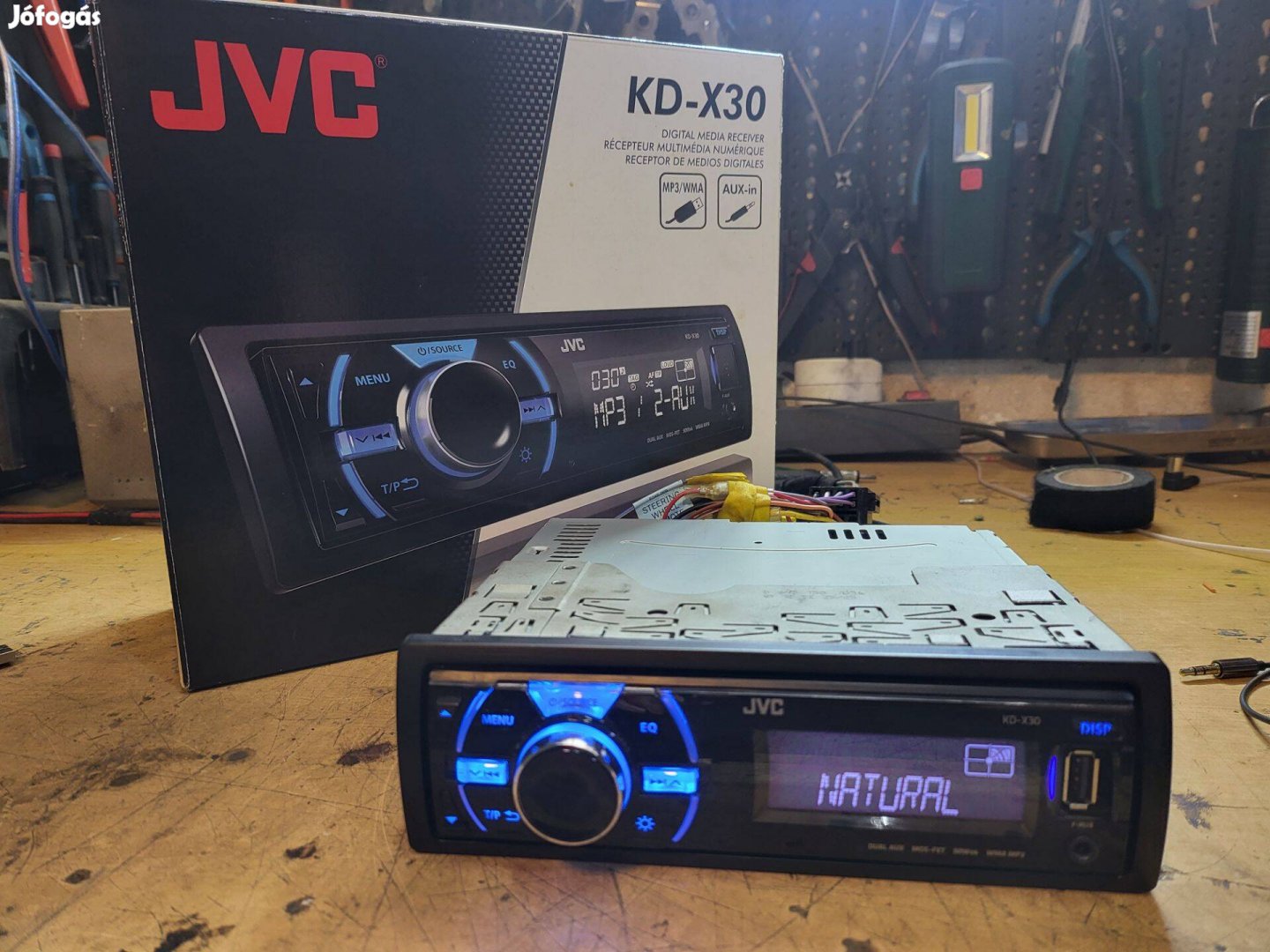 JVC KD-X30 fejegység
