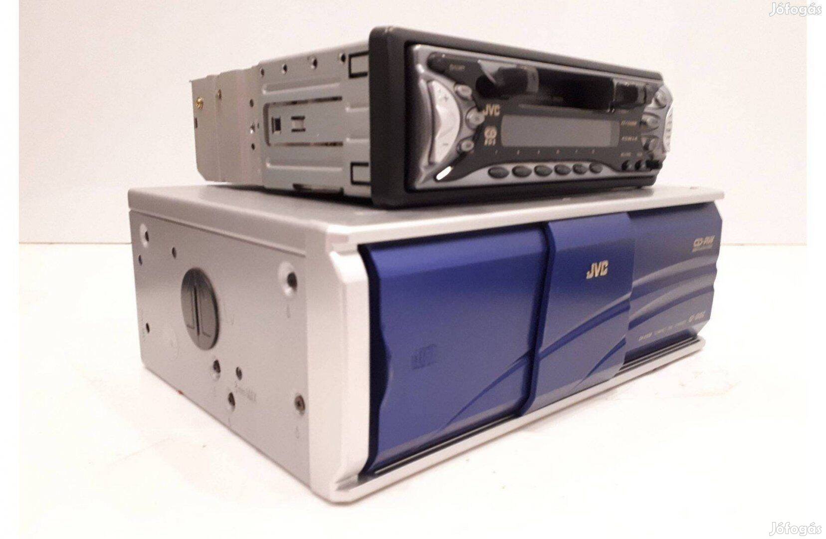 JVC KS-FX 480R autórádió-magnó+ JVC CH-X550 12-DISC CD-tár