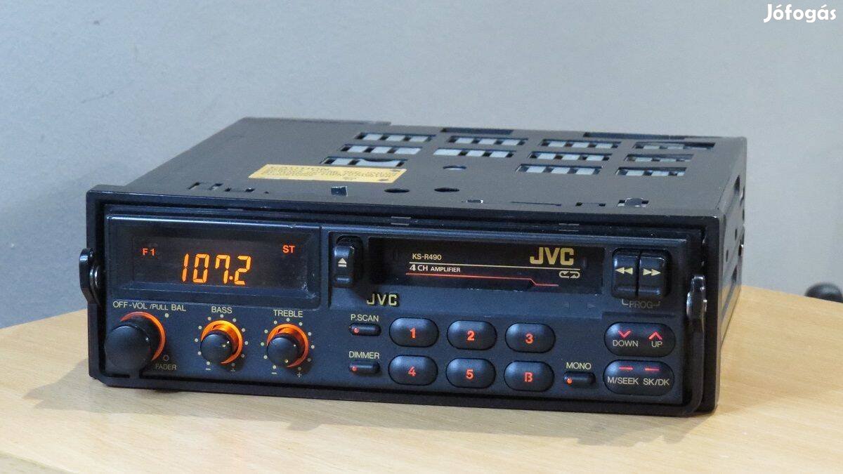 JVC KS-R490 retro rádió autórádió magnó