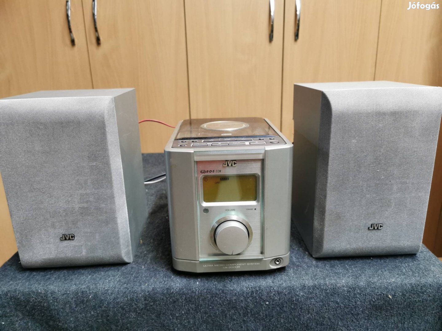 JVC Mini HIFI. CD lejátszó és RDS-rádió. 