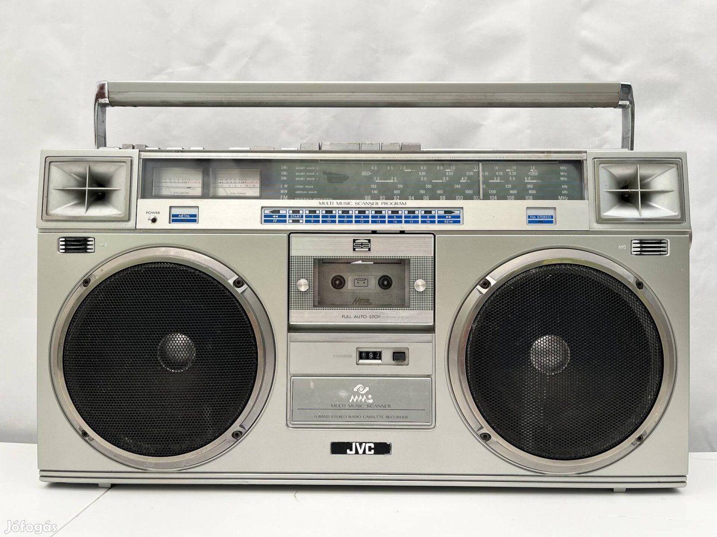 JVC RC-M70L boombox Foglalva rádiós magnó szervizelve