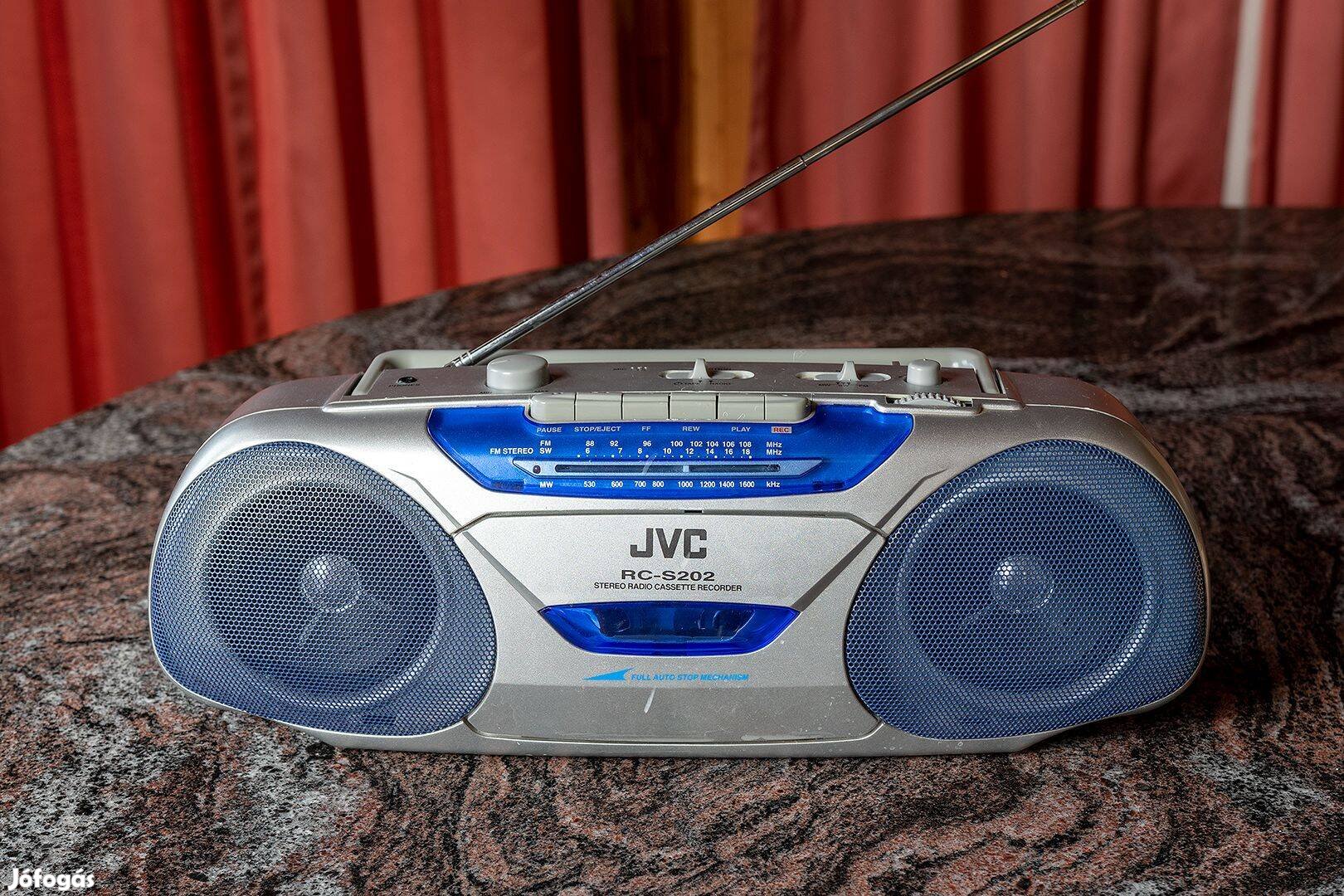 JVC RC-S202 rádiós magnó eladó