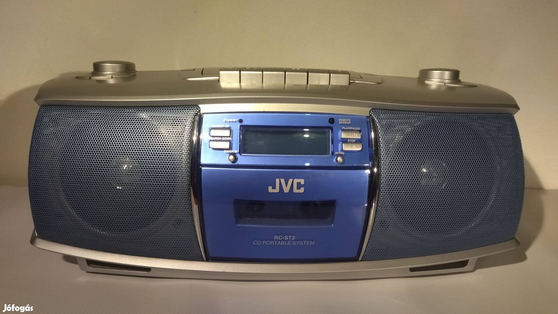 JVC RC-ST3 CD-s Rádiós Magnó Boombox