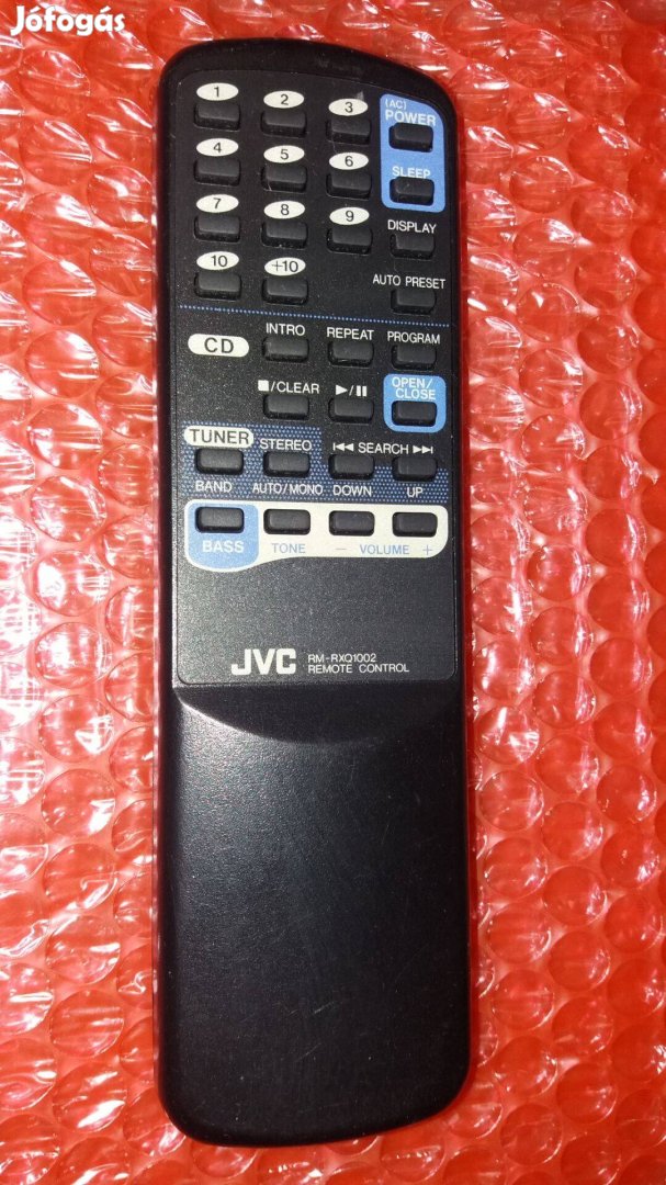 JVC RM-Rxq1002 hifi audio távirányító RC-QS10 RS-QS11 RC-QW33