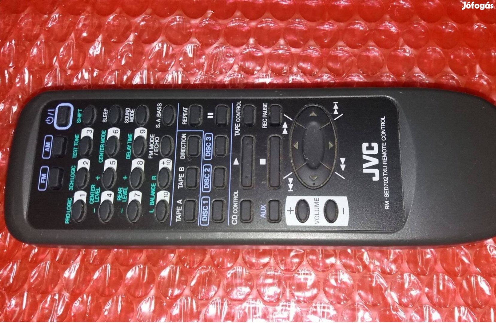 JVC RM-SED702Txu hifi audio távirányító JVC MX-D752 CA-D702