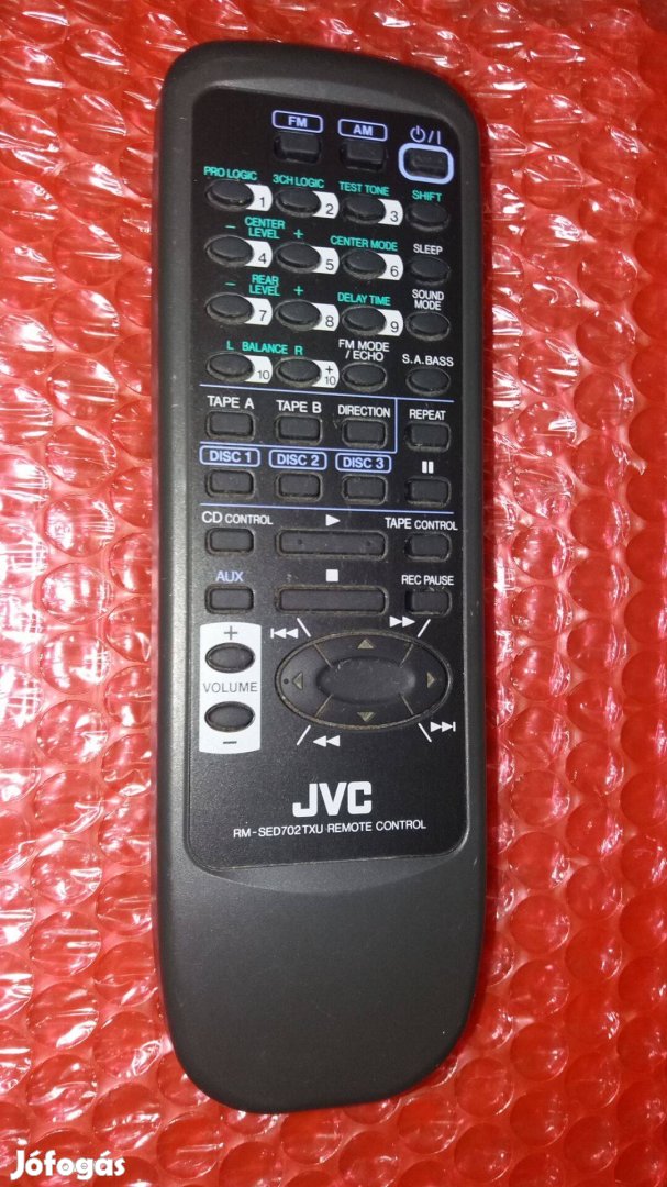 JVC RM-SED702Txu hifi audio távirányító JVC MX-D752 CA-D702