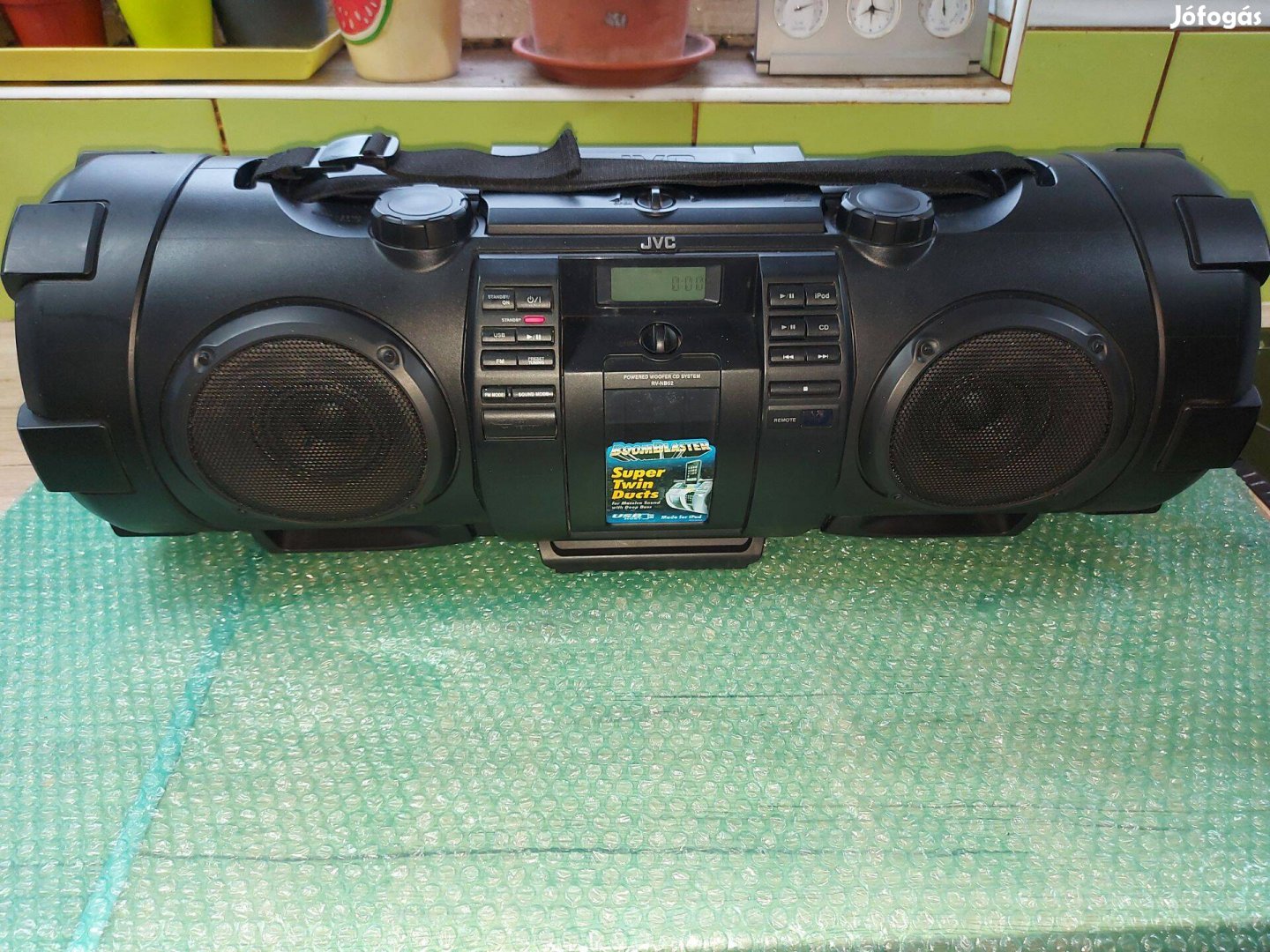 JVC RV-NB52 Rádió CD USB Ipod Hordozható Boombox