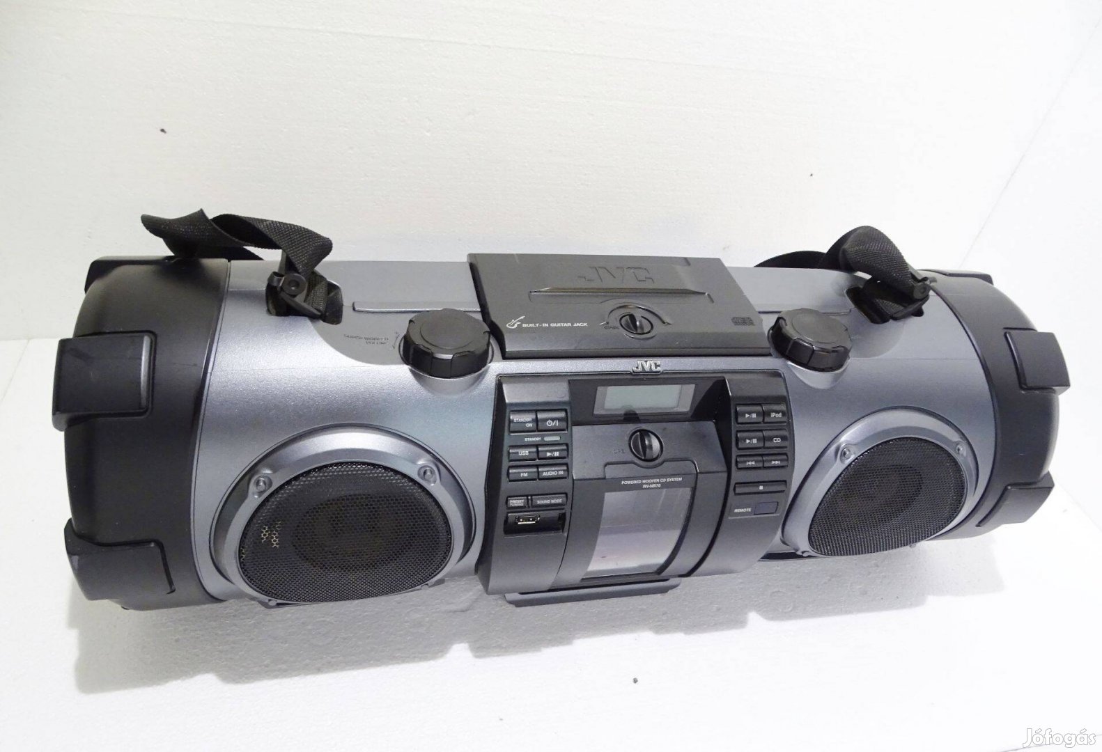 JVC RV-NB70B boombox CD lejátszó rádió tuner magnó