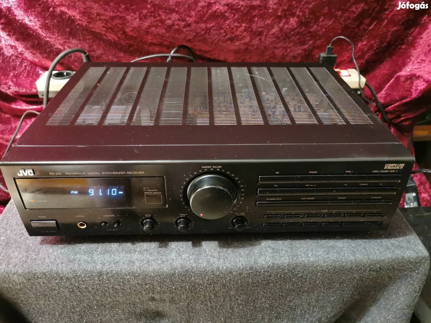 JVC RX-212 Sztereó Rádiós Erősítő 