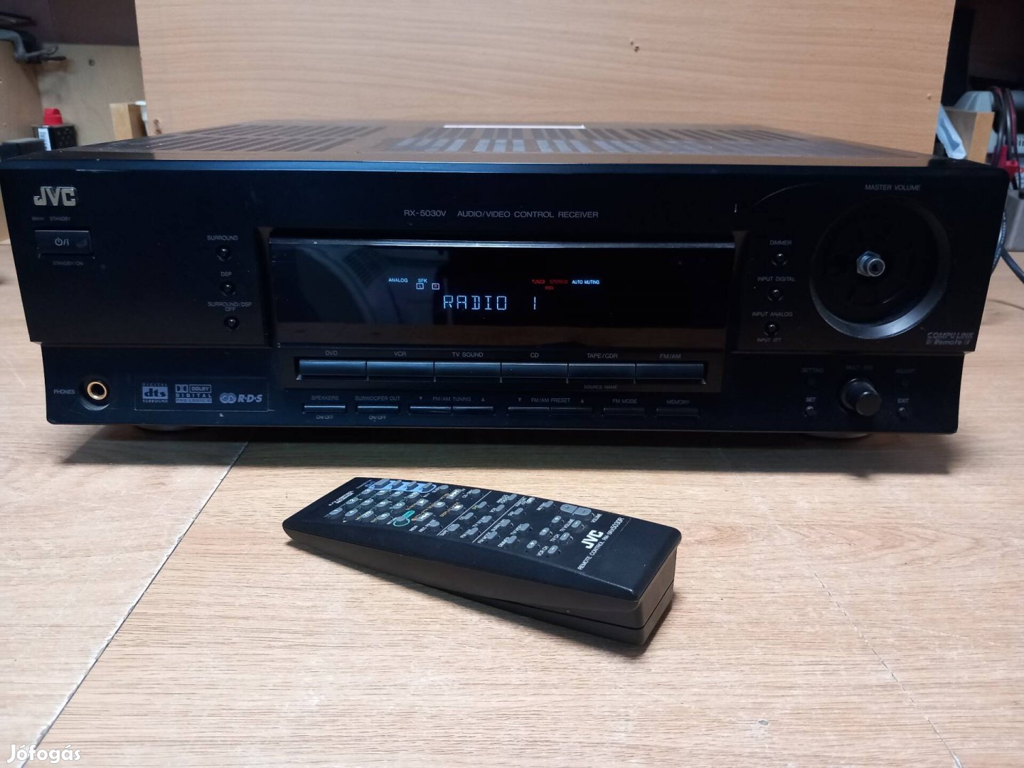 JVC RX-5030VBK 5.1/sztereó rádiós erősítő eladó