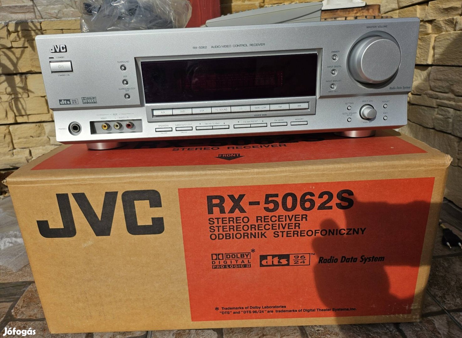 JVC RX-5062S 5.1 Házimozi Erősítő újszerű 