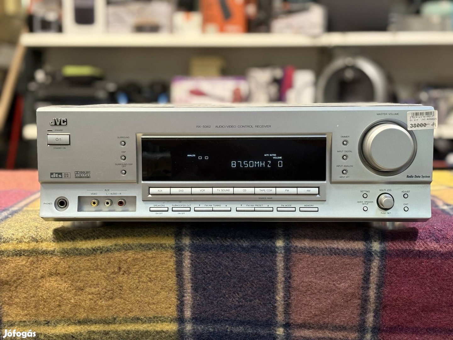 JVC RX - 5062S házimozi rádiós erősítő