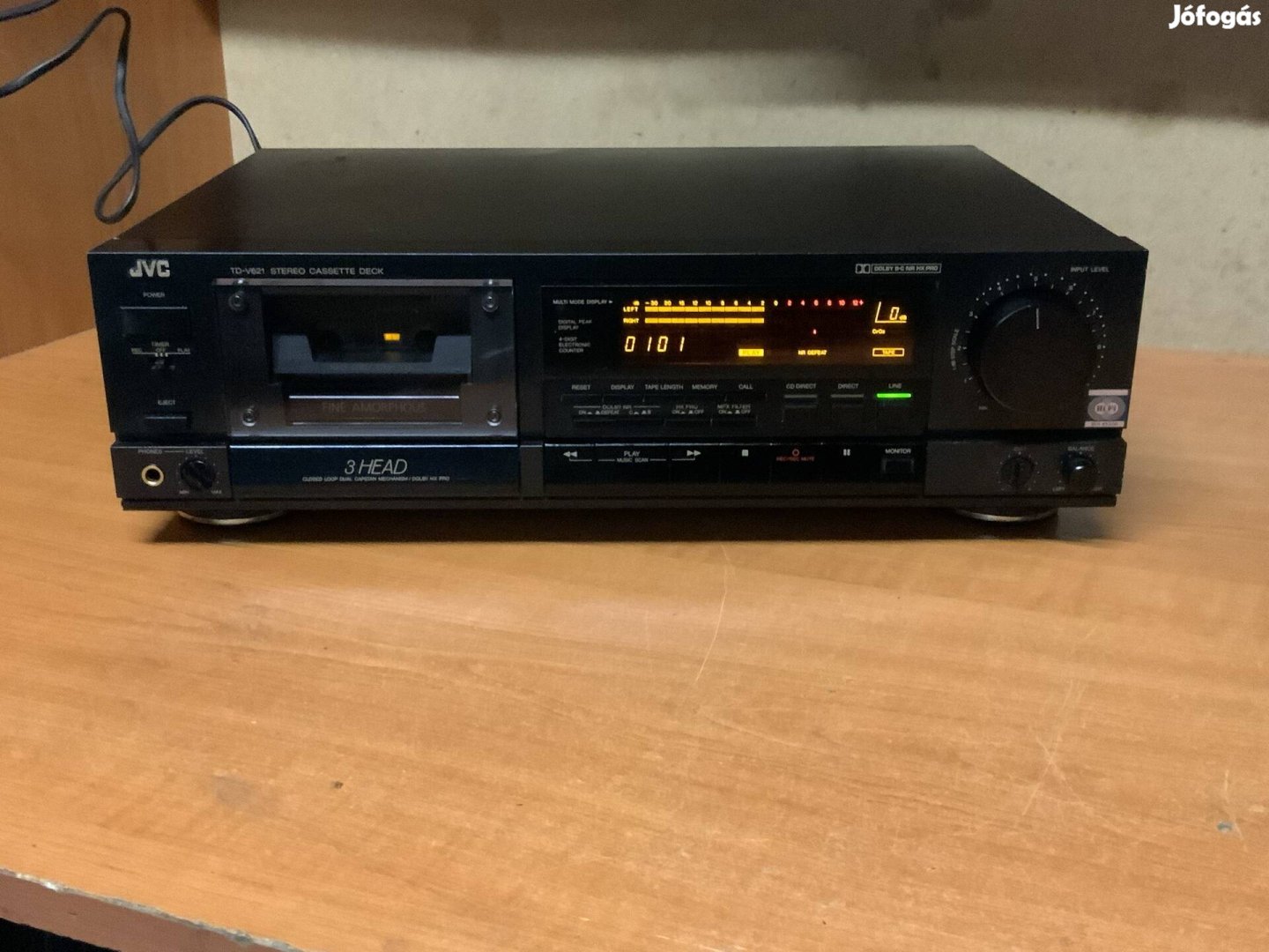 JVC TD V621/ /721 3 Fejes Csúcs Magno Deck