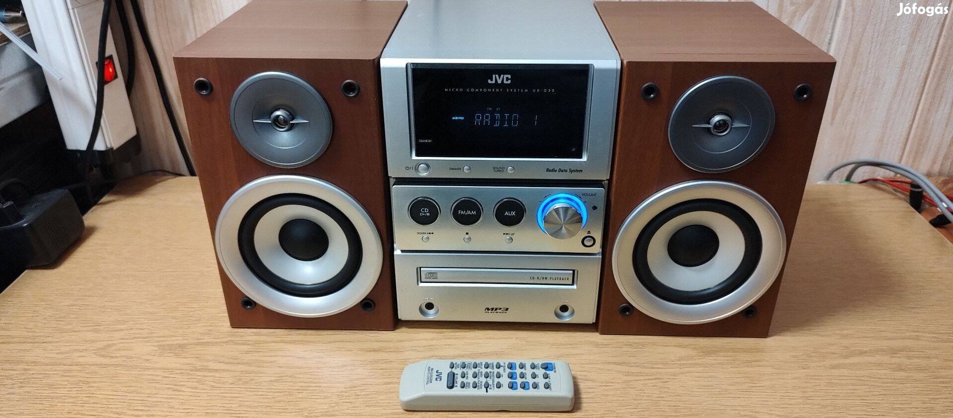 JVC UX-G30 igényes hangú rádiós hifi torony.Hibátlanul működik