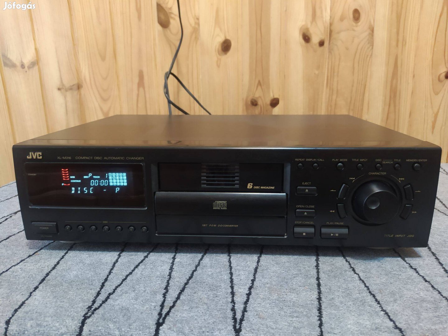 JVC XL-M316BK cd lejátszó