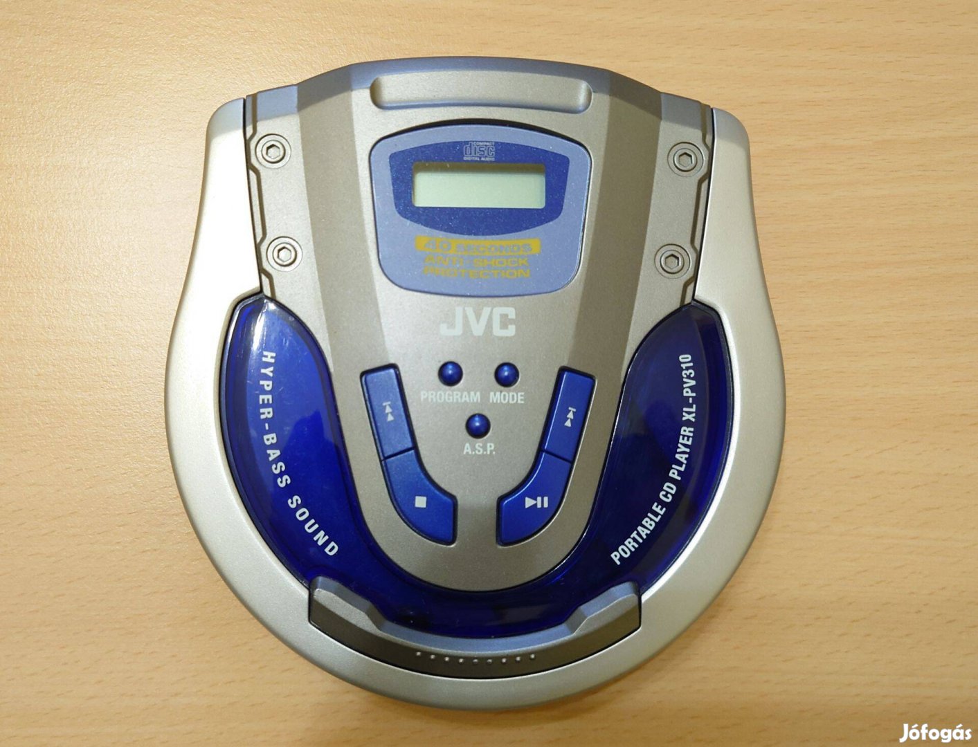 JVC XL-PV310E Hordozható CD lejátszó