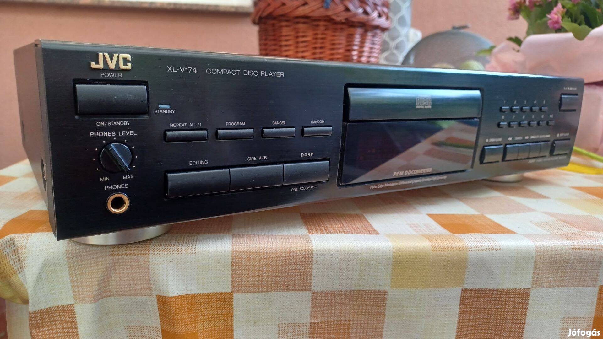 JVC XL-V174 asztali cd lejátszó