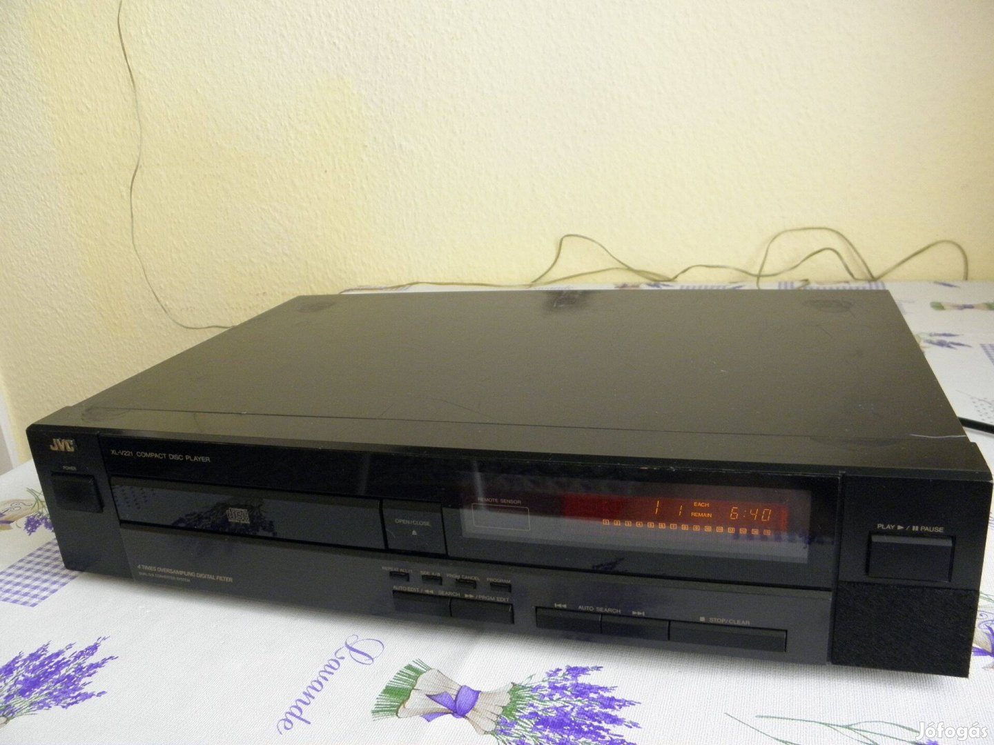 JVC XL-V221 BK CD lejátszó