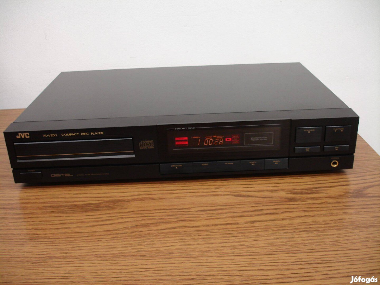 JVC XL-V250 retró Hifi sztereó CD lejátszó