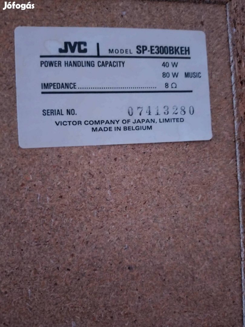 JVC hangfal 