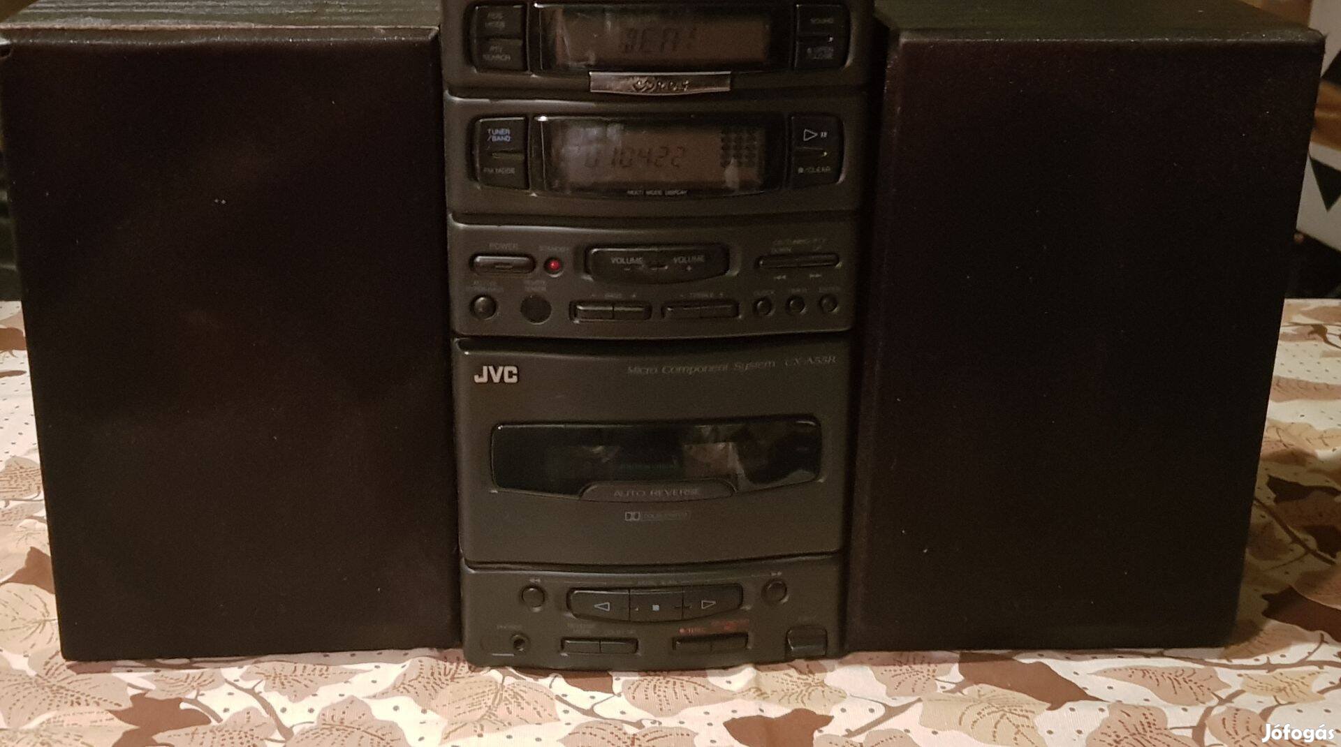 JVC hifi erősítő sony, philips, aiwa, lg f4