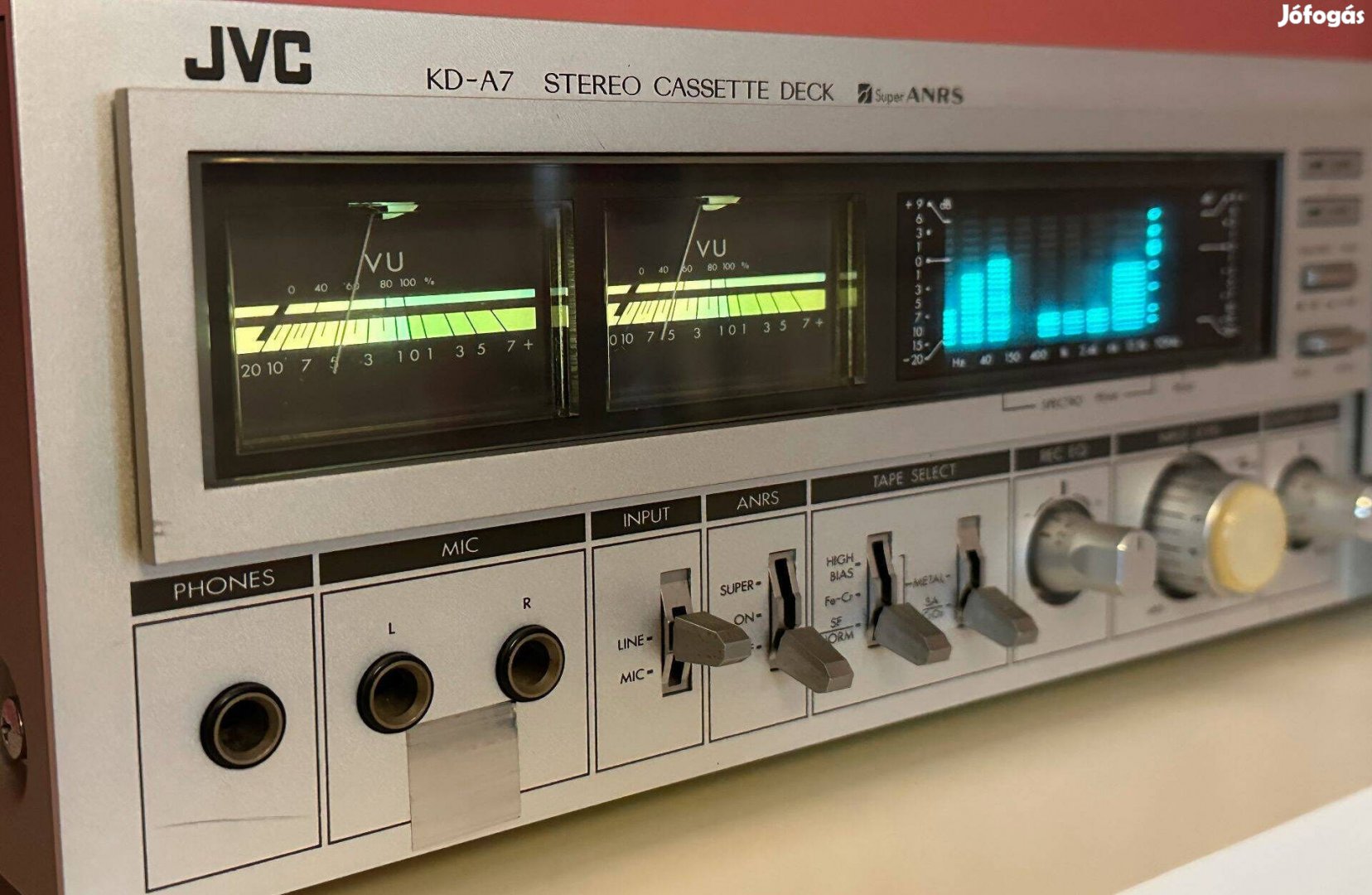 JVC kazettás deck (KD-A7) (1979-1981) Ritka!!!