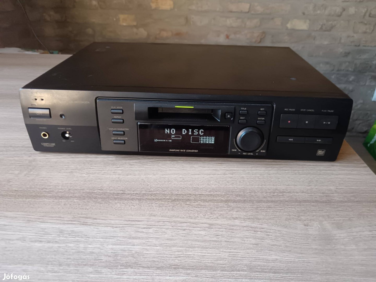 JVC minidisc recorder (XM-228) hibás!! 