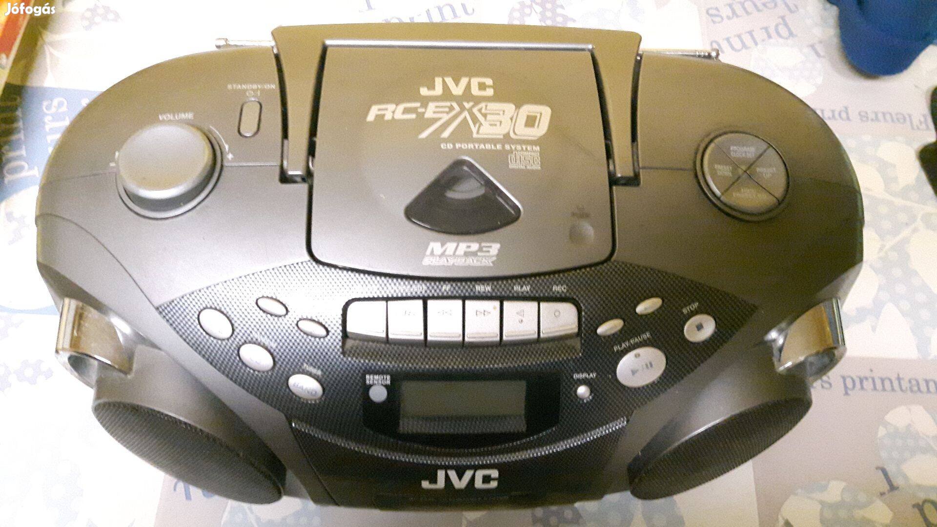 JVC rádiós magnó cd része nem jó