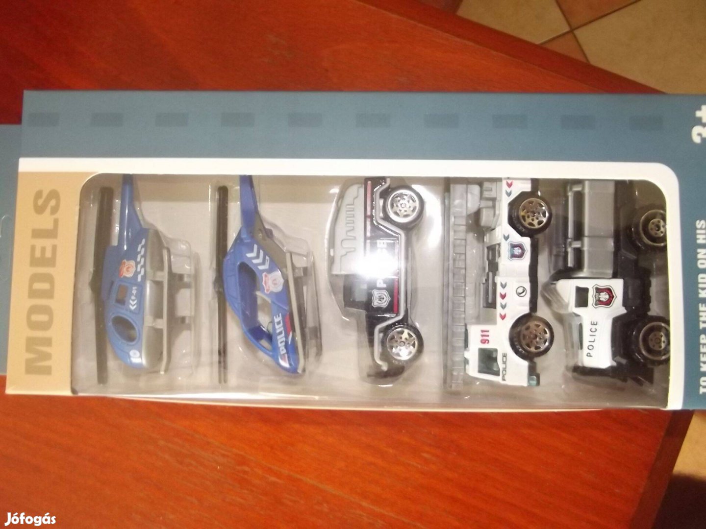 J-97 5 Db-os Rendőr Jármű Szett Új