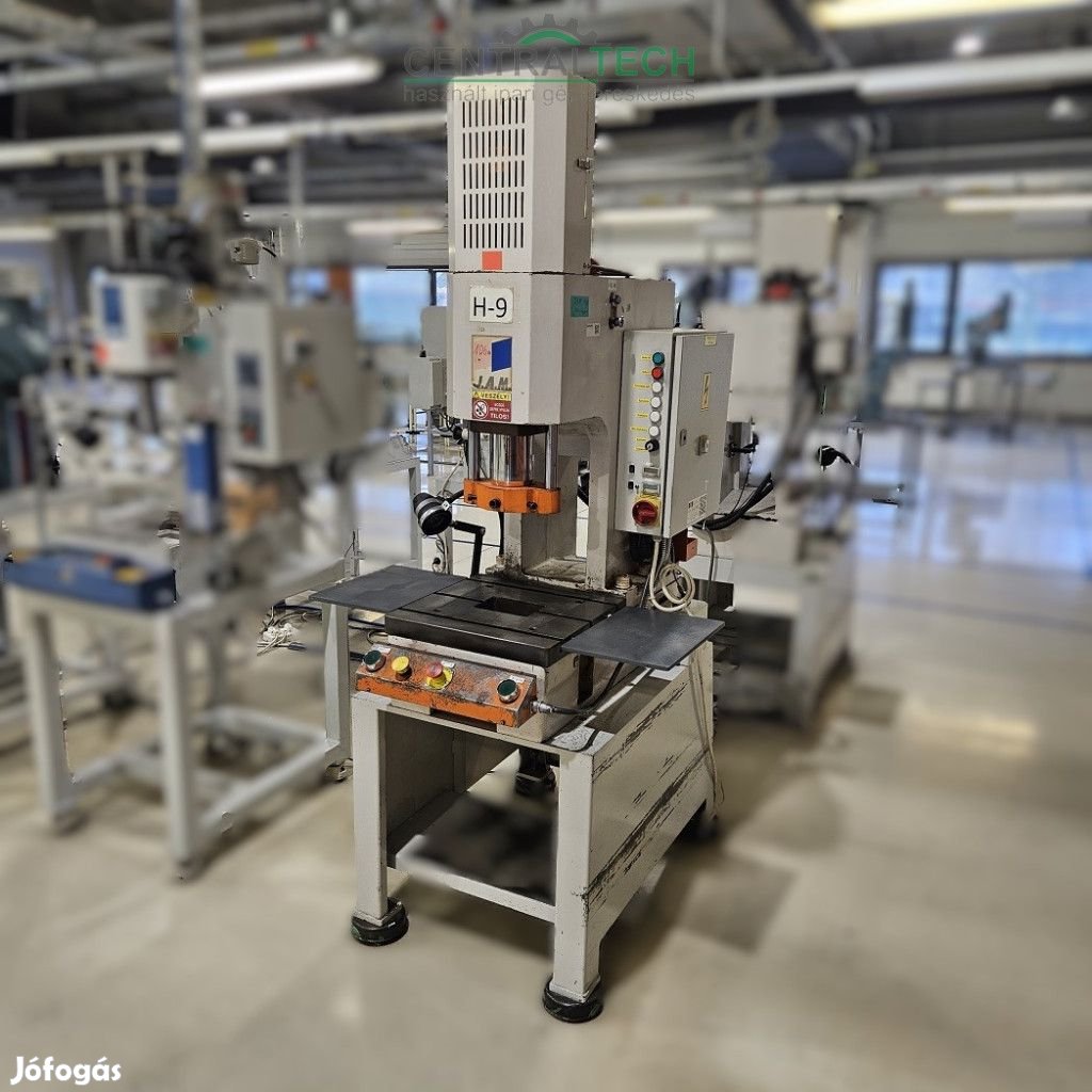 J.A.M. HYP1000 10t hidraulikus prés, présgép több db