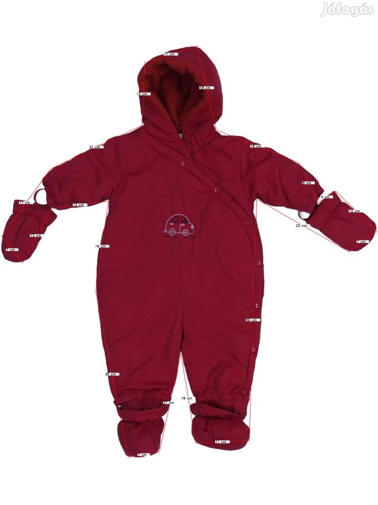J.F.B. Használt (újszerű) Fiú Baby overál (Méret: 74)