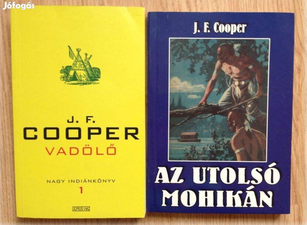 J.F. Cooper: Vadölő Az utolsó mohikán