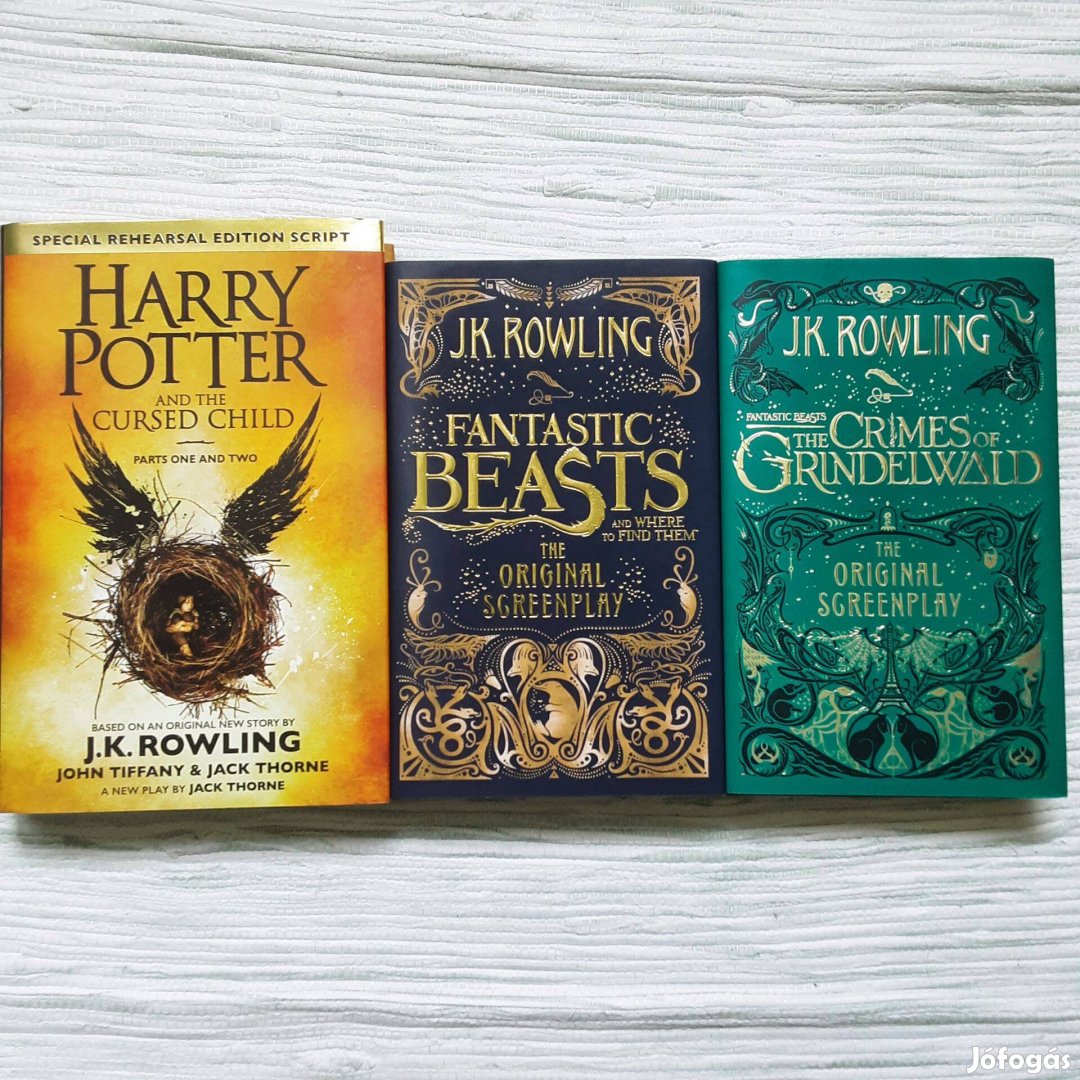 J K Rowling: Harry Potter Cursed Child / Fantastic Beasts angol könyv