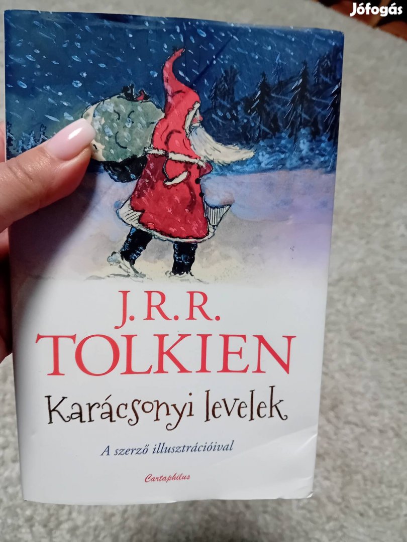 J.R.R. Tolkien Karácsonyi levelek könyv a szerző illusztrációival