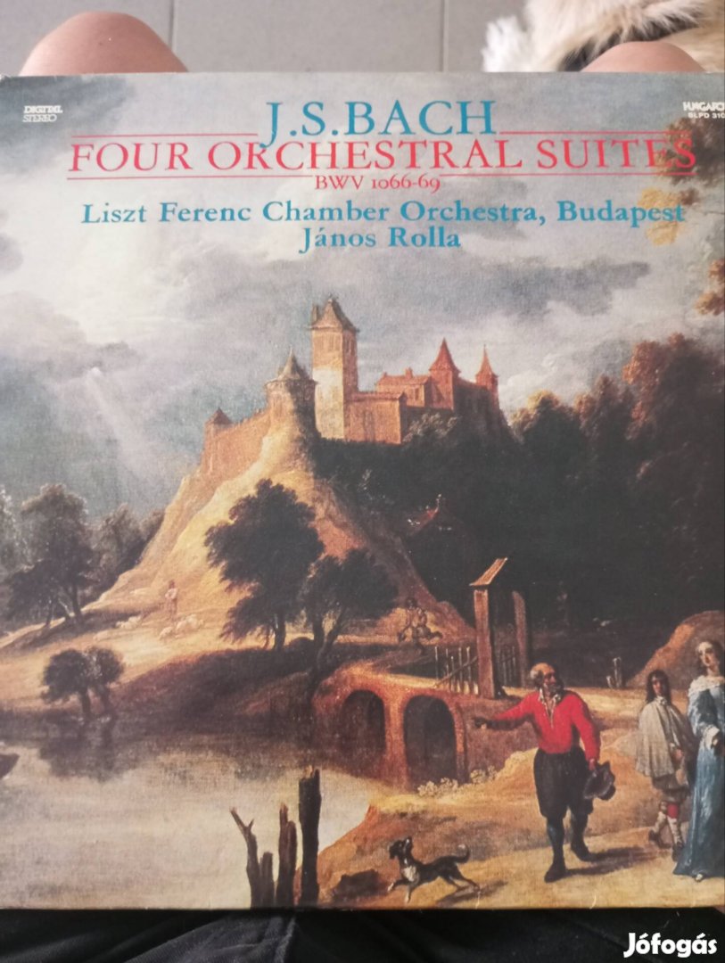 J.S Bach Főút orchestral suites bakelit lemez