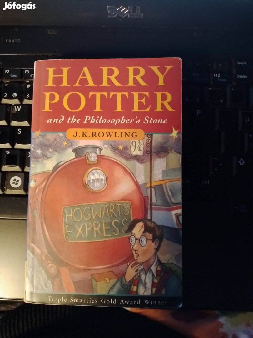 J. K. Rowling Harry Potter angol nyelvű első kiadás