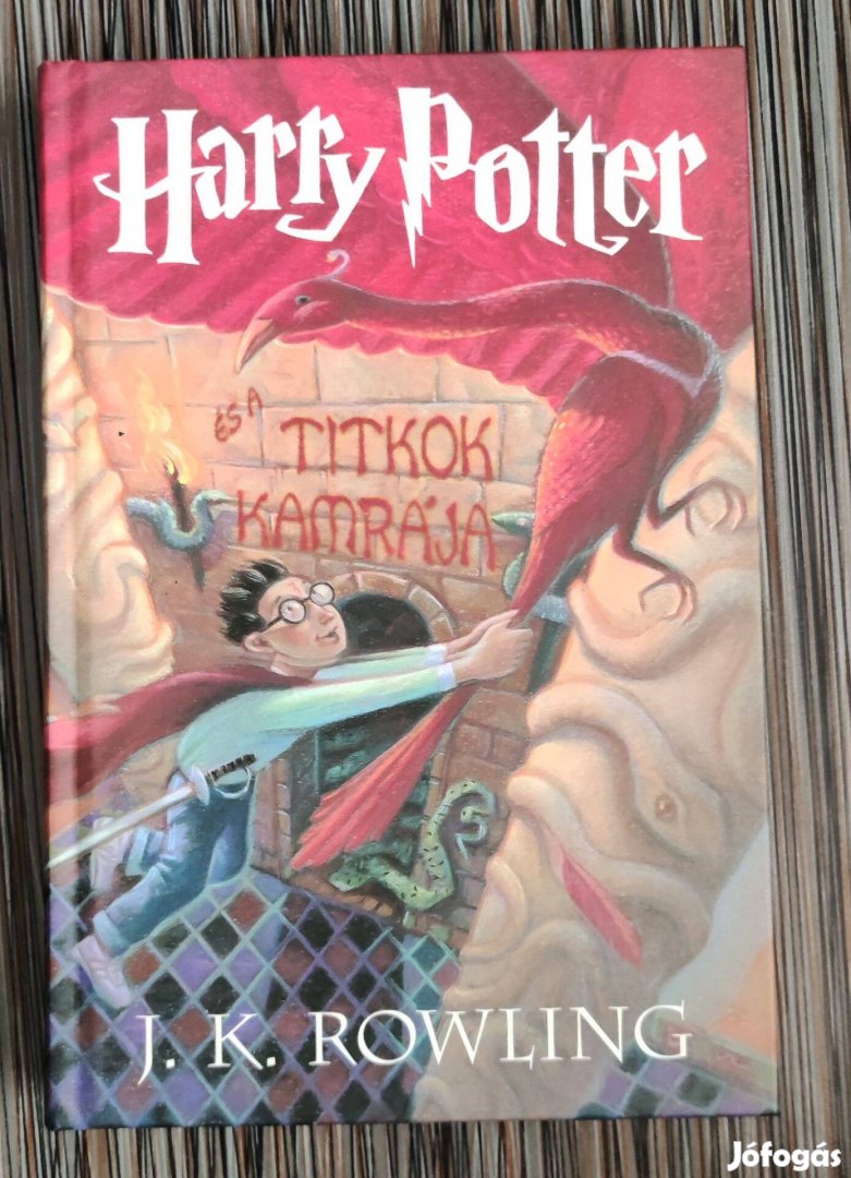 J. K. Rowling Harry Potter és a titkok kamrája új könyv