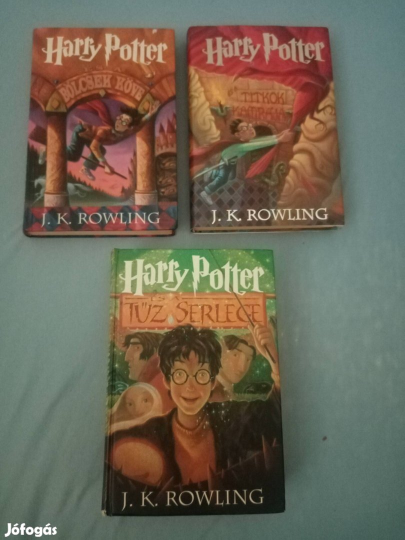J. K. Rowling Harry Potter 1,2,4
