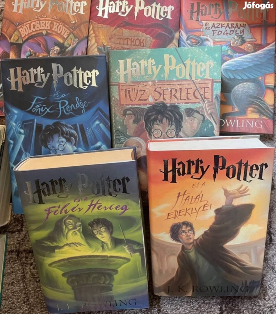 J. K. Rowling: Harry Potter 1-7.