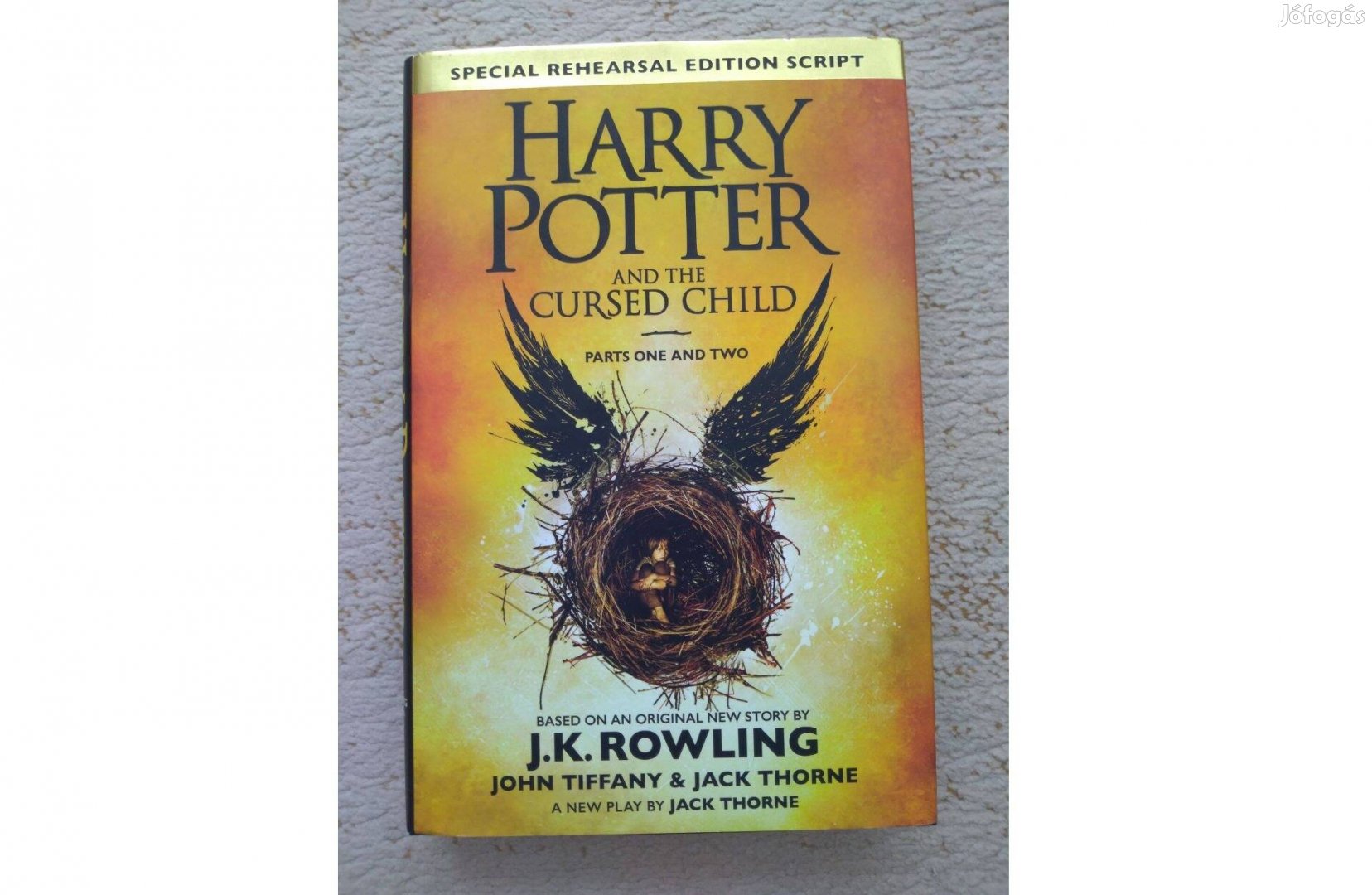 J. K. Rowling: Harry Potter and the Cursed Child angol nyelvű könyv