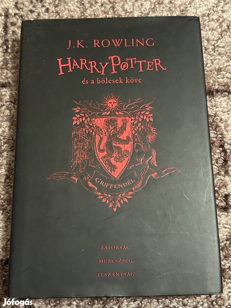 J. K. Rowling: Harry Potter és a bölcsek köve - Griffendéles kiadás