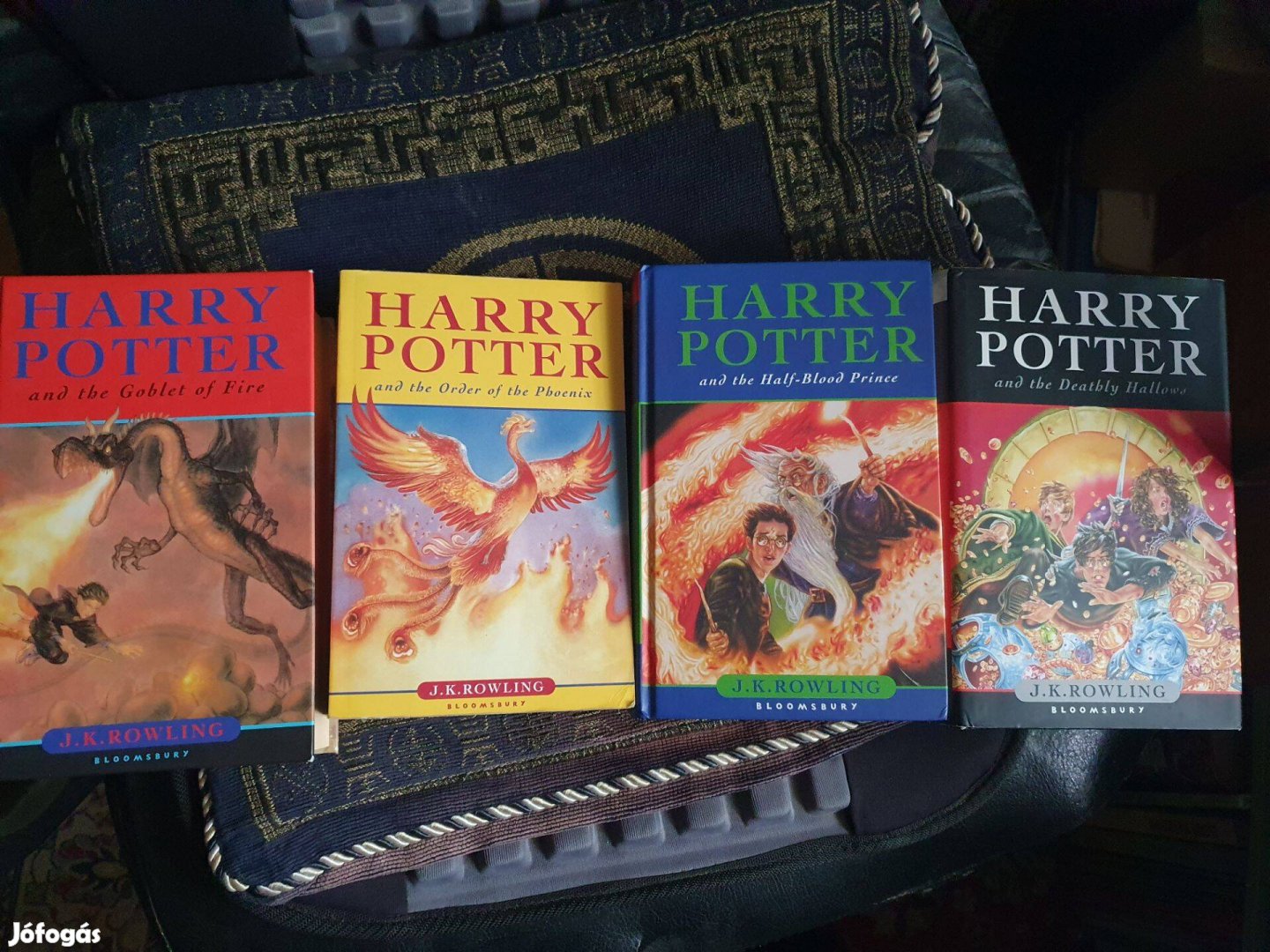 J. K. Rowling: Harry Potter könyvek - új, angol nyelvű, keménytáblás