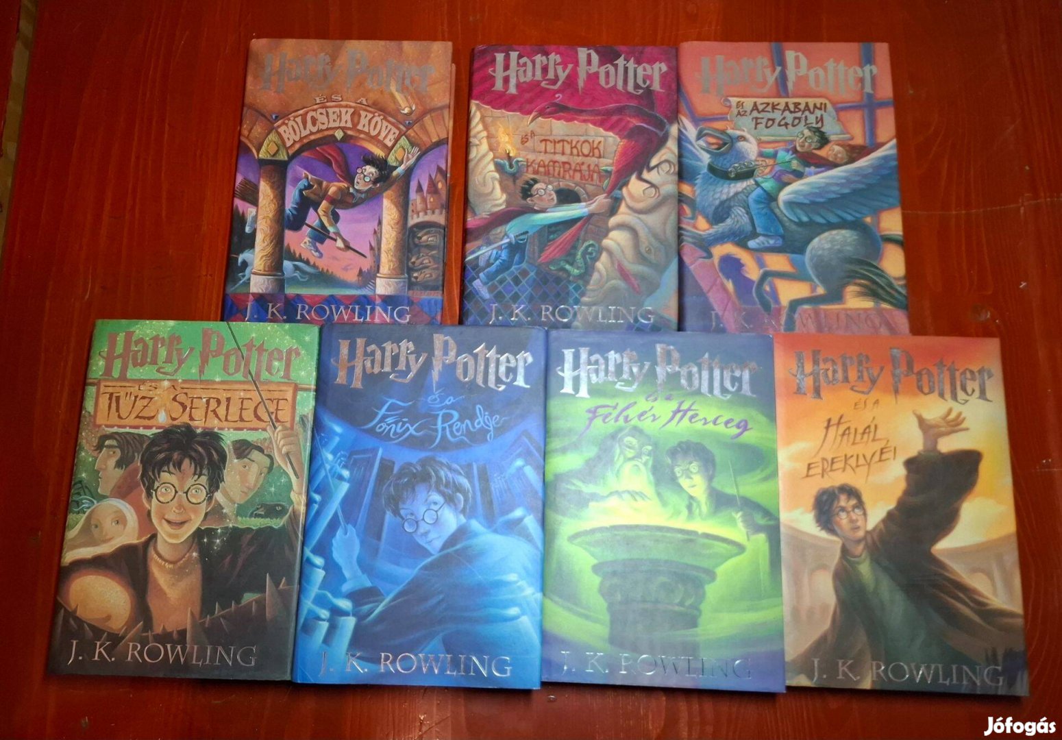 J. K. Rowling : Harry Potter 1-7 sorozat egyben