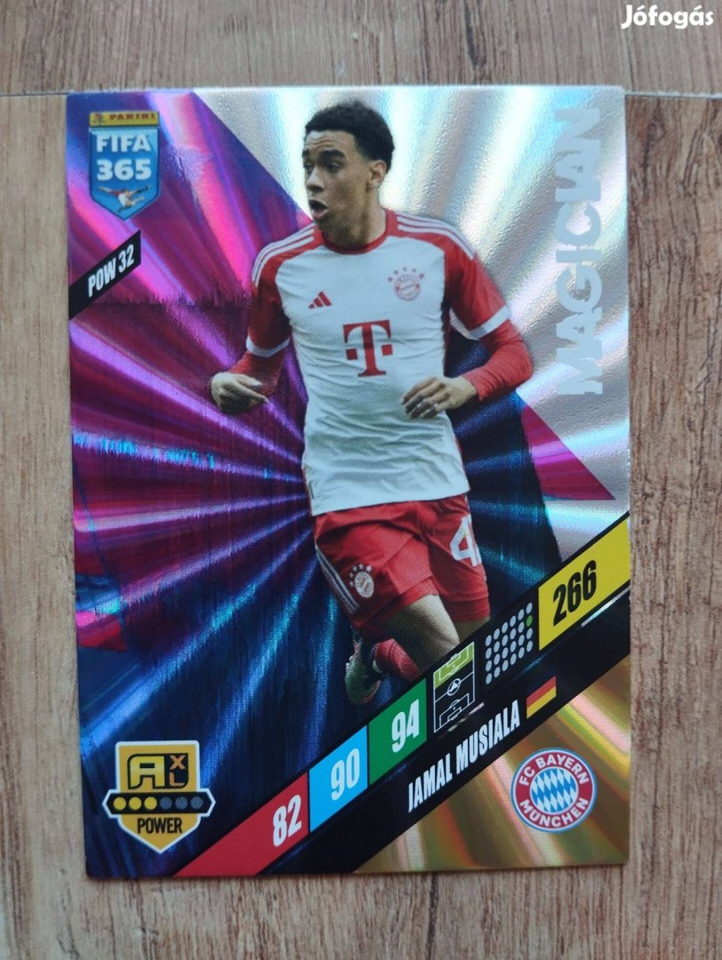 J. Musiala (Bayern München) FIFA 365 2024 Power Magician focis kártya